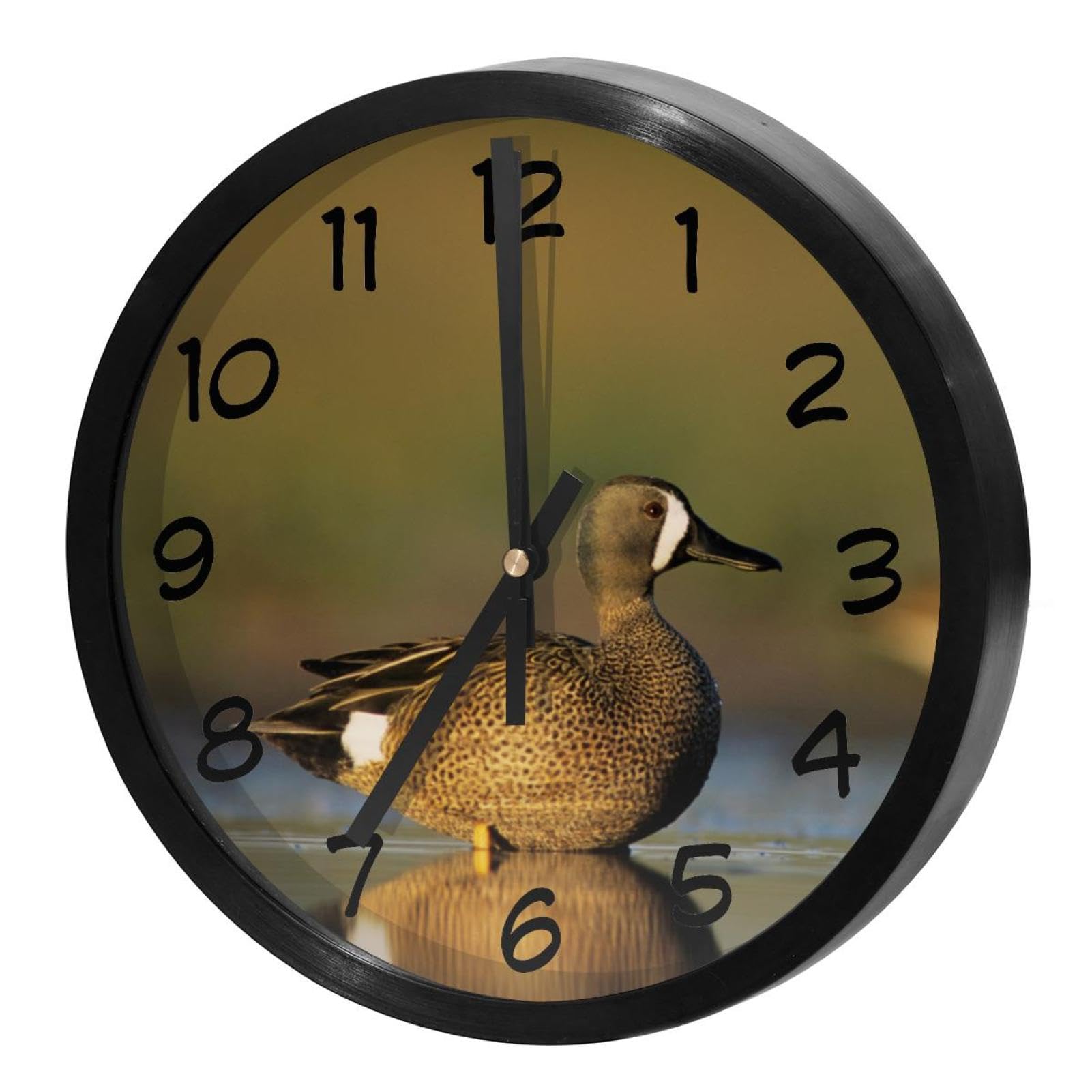 Horloge murale sans tic-tac pour éliminer les bruits stressants au bureau et à l'école