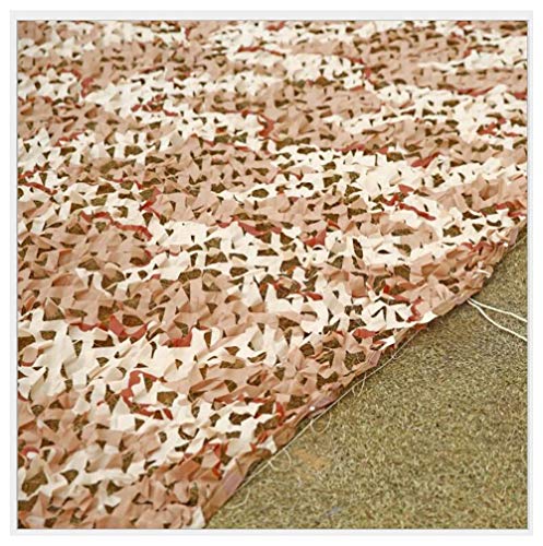 Voile ombrage camouflage désert pour décoration terrasse et jardin zen