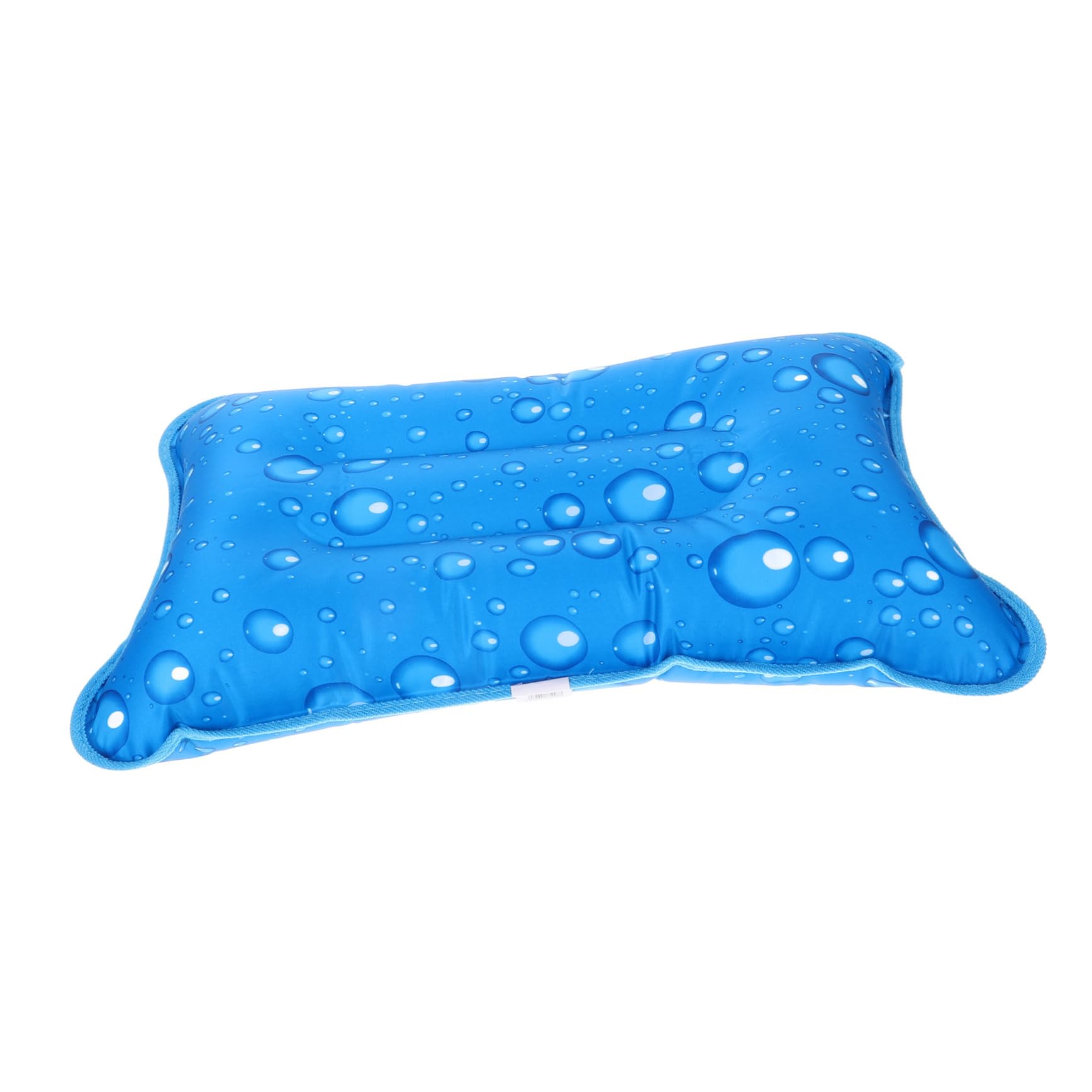 Ciieeo 4 Pièces Coussin été Auto Gonflable et Rempli Eau Bleu Ciel Oreiller Rafraîchissant Portable pour Camping et Activités Extérieures