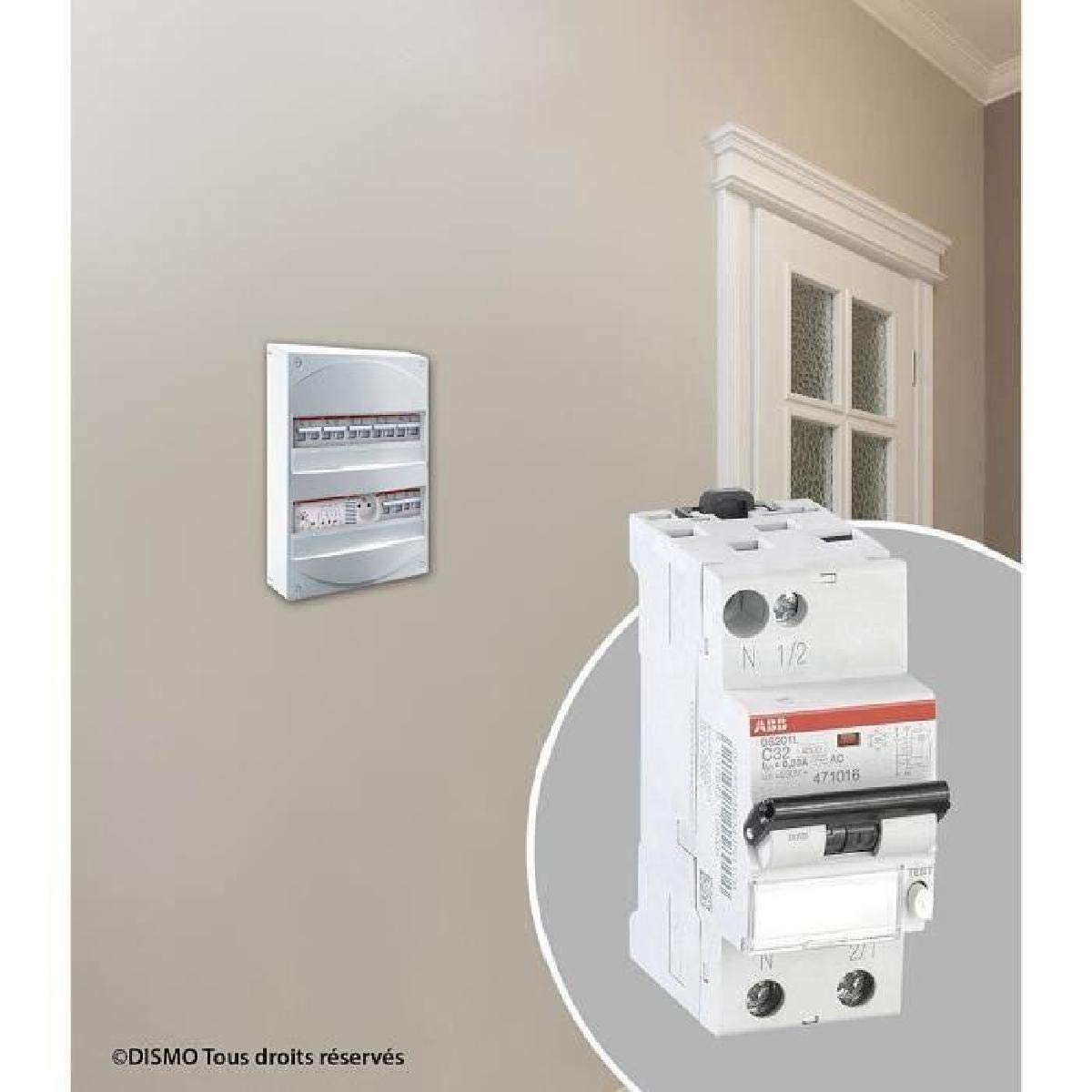 ABB 471016GSB Disjoncteur différentiel phase plus neutre 32 A