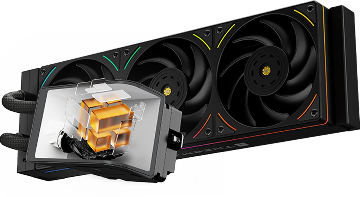 PC用ファン・クーラー Thermalright WONDER VISION 360 BLACK Amazon.com: Thermalright Wonder Vision 360 UB ARGB Black CPU