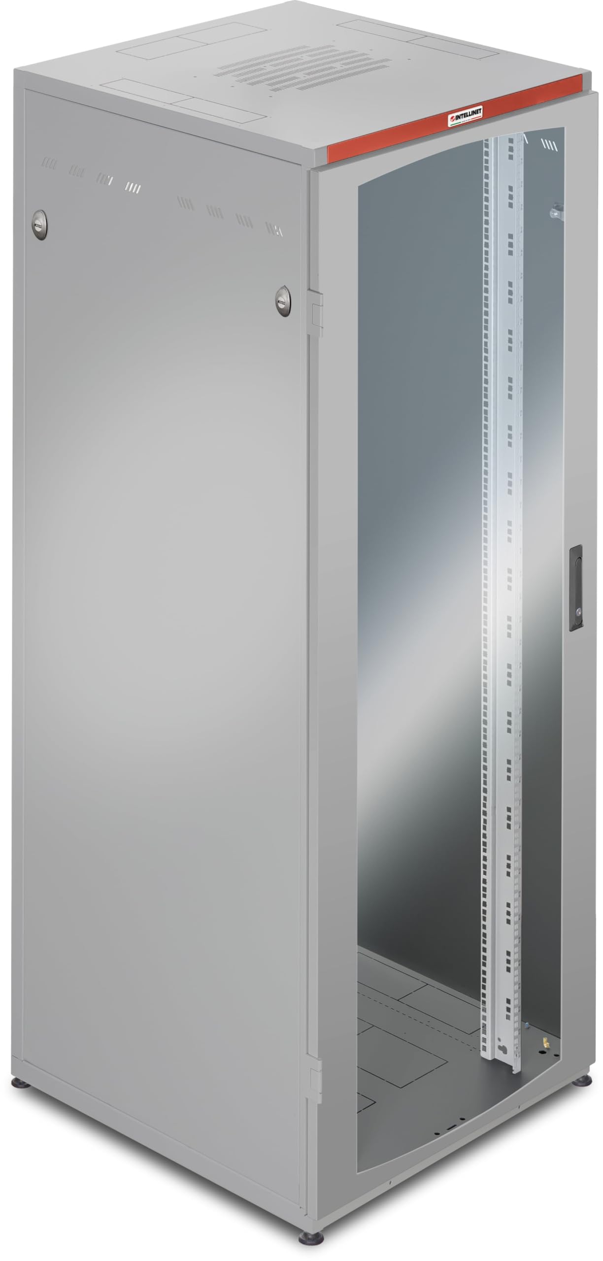 Intellinet 161187 Armadio Rack NextGen 19" 800x800 42U Grigio Grigio