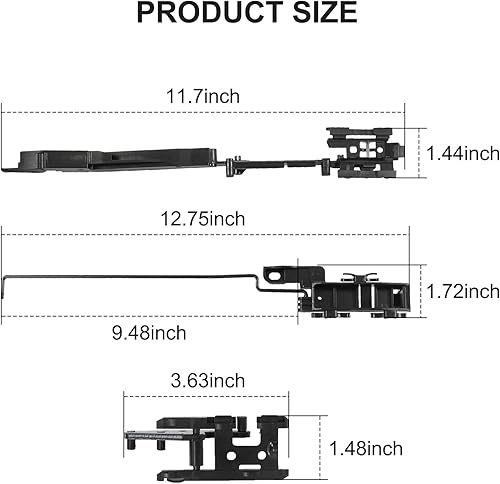 Miniatura 5 de CARMOCAR Kit de reparación de montaje de riel de techo corredizo para Ford F150 F250 F350 F450 2000-2016, Ford Expedition 2000-2017, Lincoln