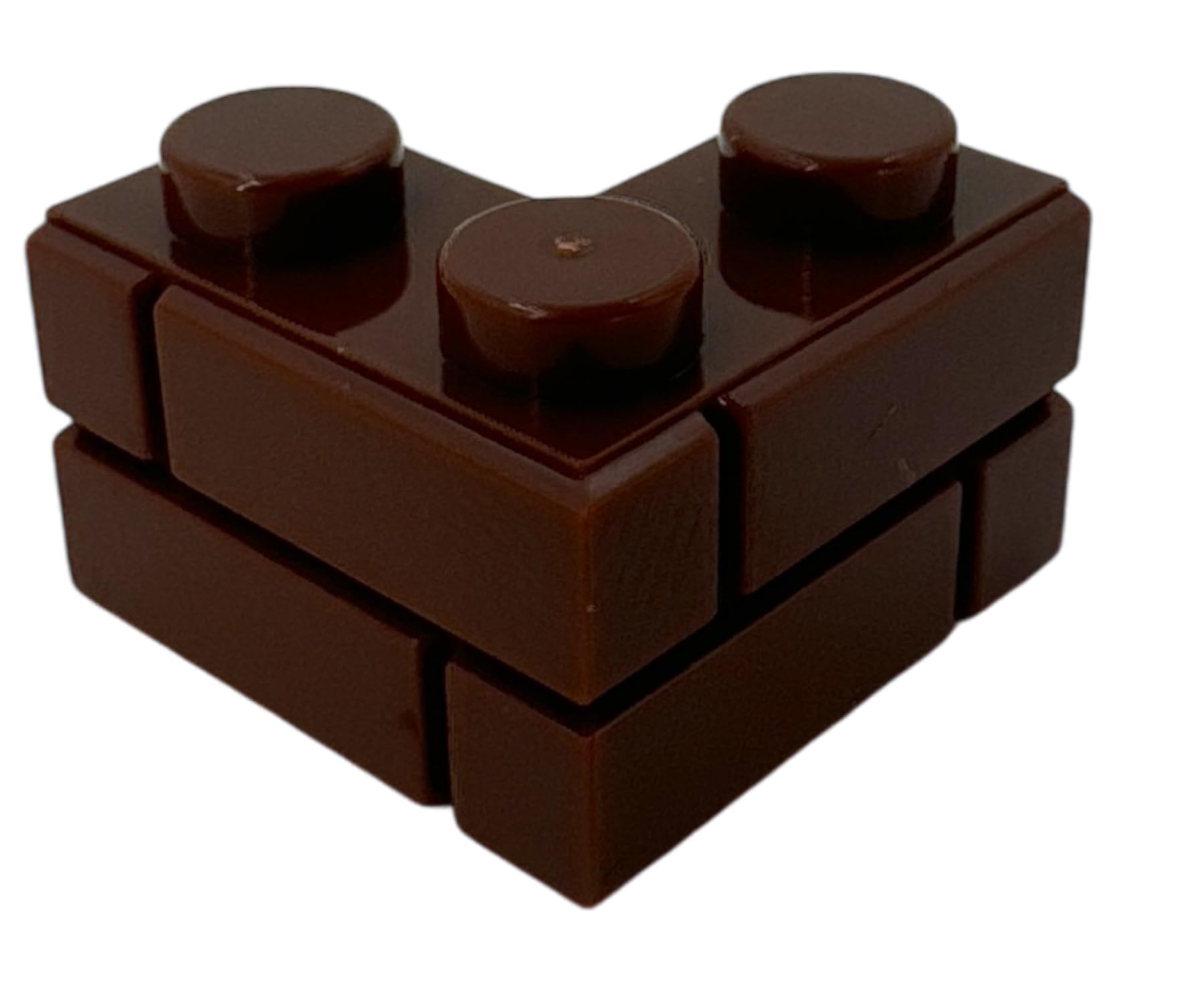 Masonry Profile Bricks 2357 (090 – Marrone) 35 mattoncini angolari da parete angolari, 2 x 2 gommini compatibili