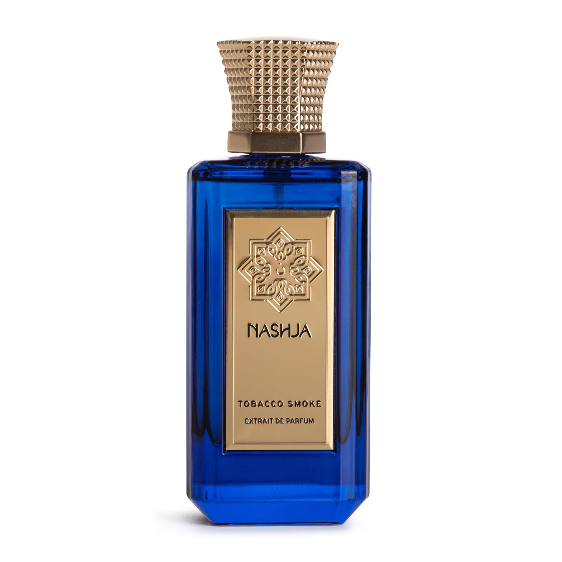 NASHJA Tobacco Smoke Extrait de Parfum 100 ml - Profumo Maschile Intenso e Seducente, Fragranza Legnosa e Orientale con Note di Tabacco, Vaniglia e Legni Nobili