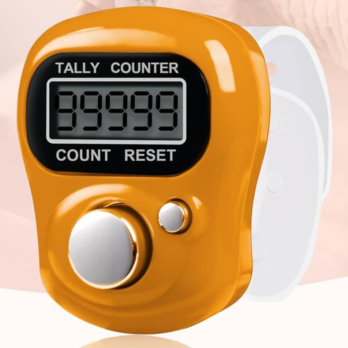 Multiuse Finger Counter – Portable Digital Hand Jaap Counter, Chanting & Mantra Jap Counting Machine, Mini Mala Electronic Tally Counter Ring - Pack of 2-image-27