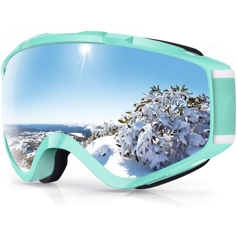 findway Ski Goggles OTG - Over Glasses Snow/Snowboard Goggles for Men, Women & Youth - 100% UV Protection — image 1