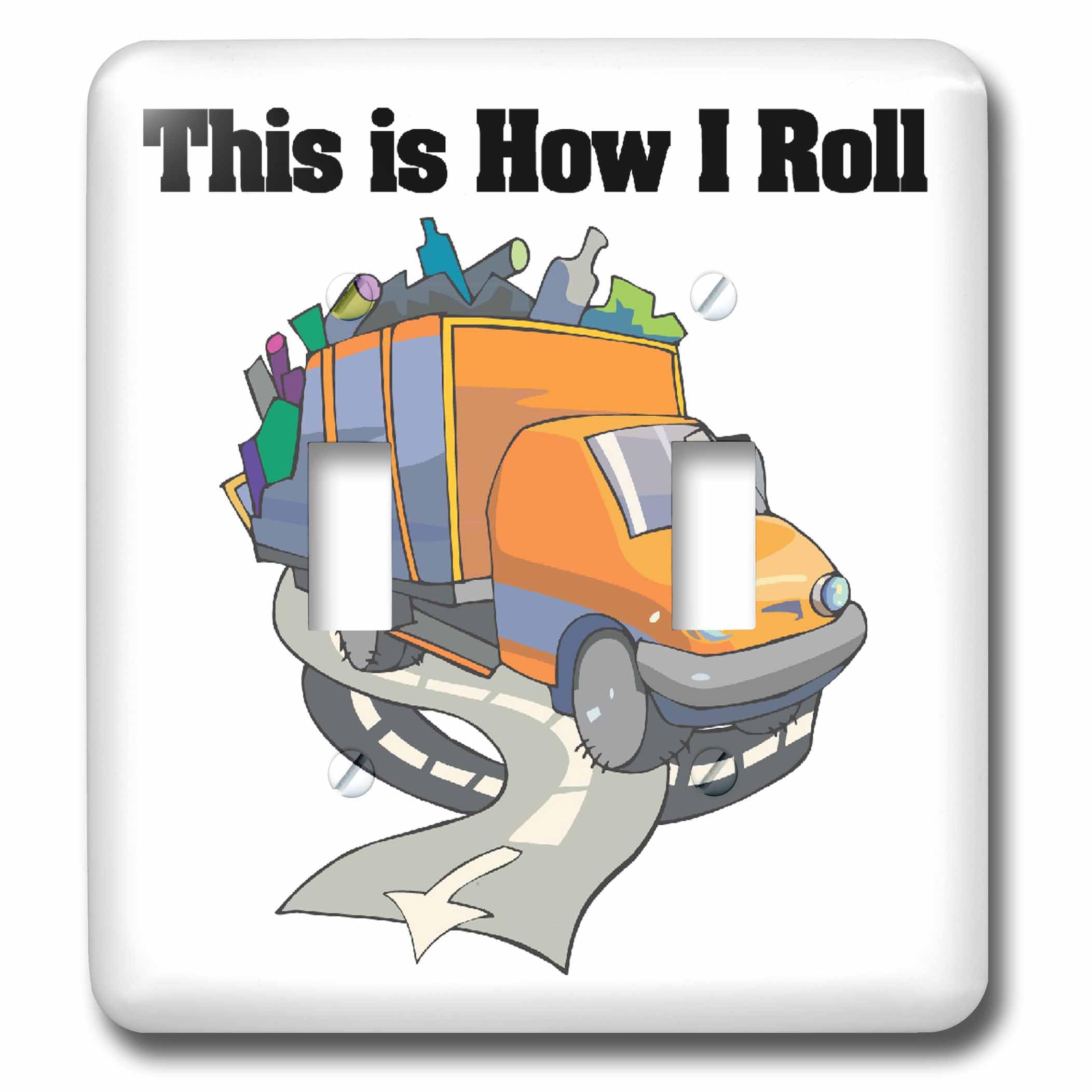Double interrupteur à bascule camion This Is How I Roll 3dRose