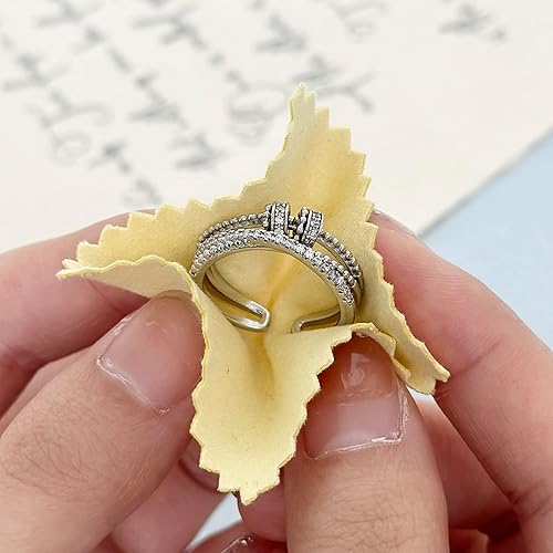 Miniatura 9 de To My Daughter - Anillo de meditación de ansiedad para mujer, anillo con cuentas giratorias, anillo giratorio ajustable, regalo de joyería para hija