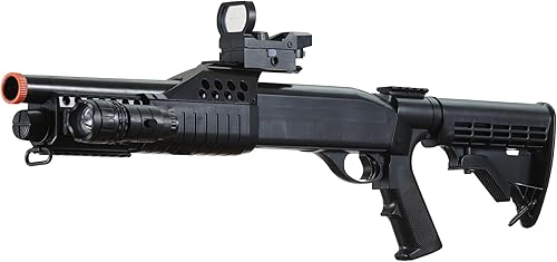 Miniatura 2 de 350 FPS AGM Airsoft bomba táctica acción Airsoft escopeta con 3 cáscaras adicionales