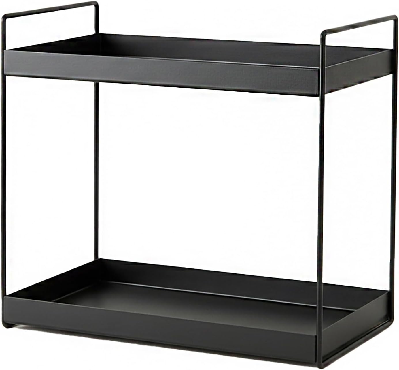WonderStand Iron 2-Tier Countertop MultipurposeOrganizer|Tiered Shelf Storage Rack, Counter Top Organiser Storage Shelf For Home Kitchen And Bathroom