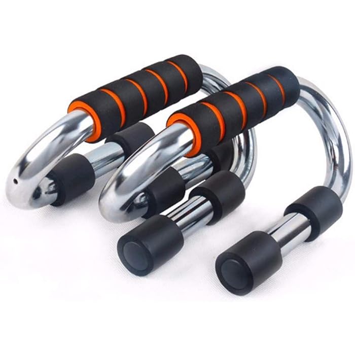 Buy S Shape PushUp Stands Bars with Foam Grip Handle Portable Strength
