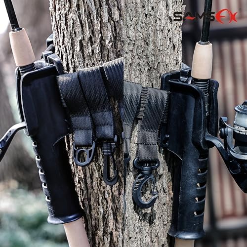 SAMSFX Adjustable Nylon Waist Belt Straps for Waterproof Carp Coarse Fishing Chest Waders Wellies