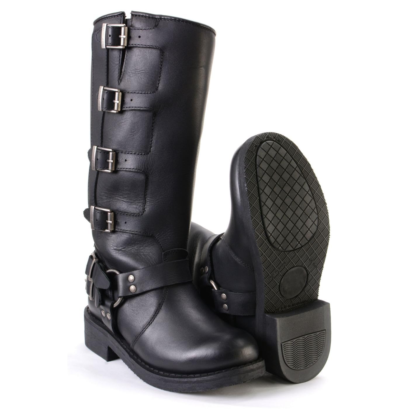 ハンター　W ORG TALL BT REFINED B STRAP （BLK） Women's Refined Tall Rain Boots - Black | Hunter Boots