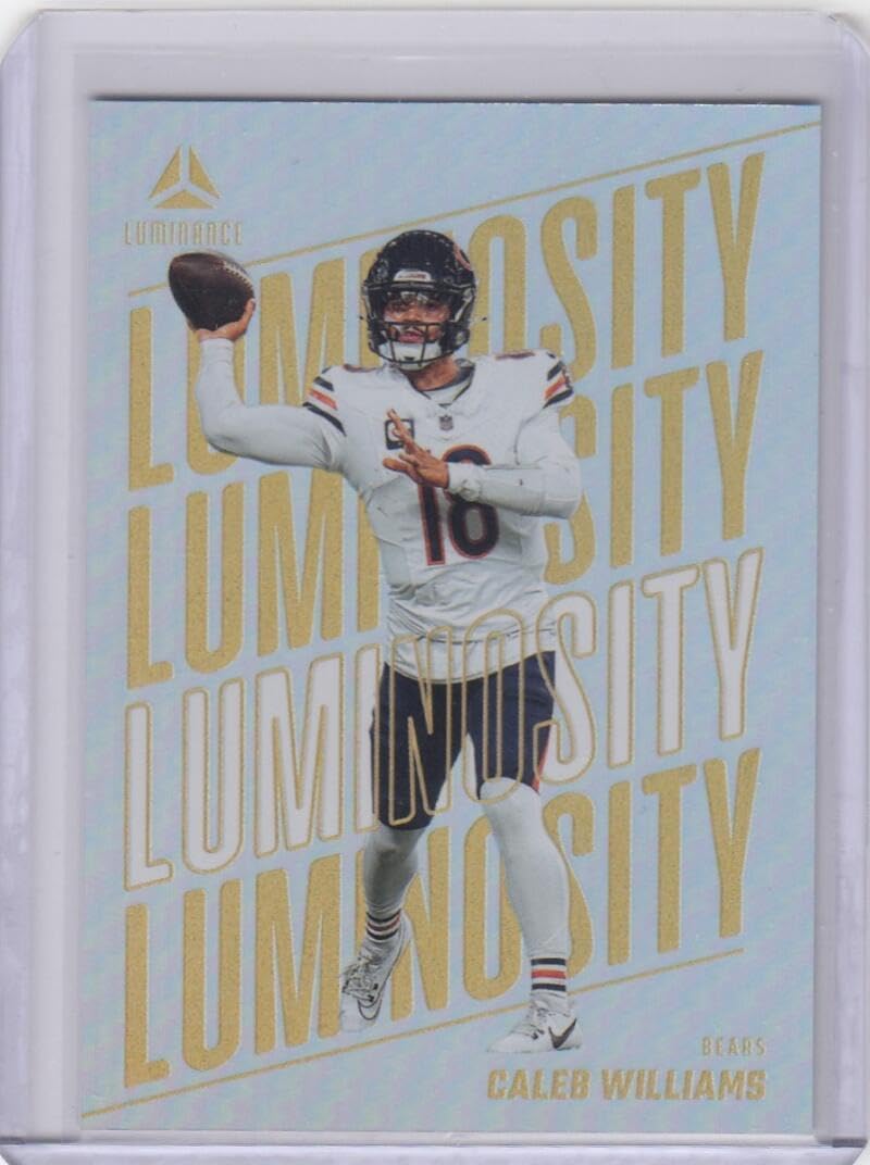 Football Trading Card 2025 Panini Luminance Luminosity #19 Caleb Williams EX++ Excellent++ Bears