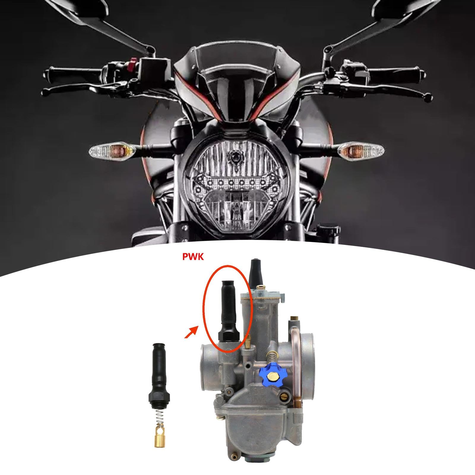 Amazon | Shiwaki キャブレター プルチョークレバープランジャー