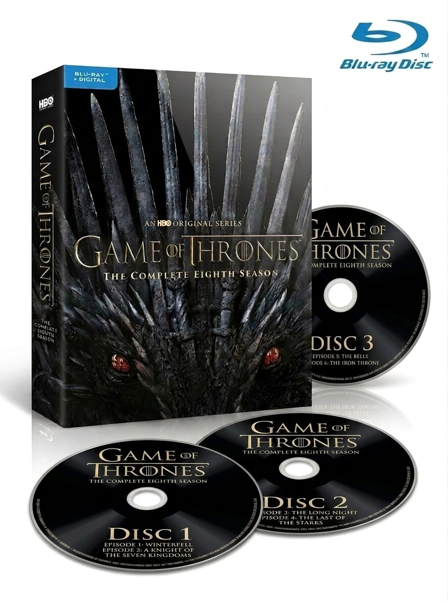Game of Thrones: The Complete Season Eight [Digi Pack Version] - (Blu-ray)