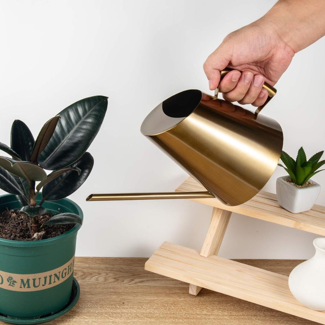 Amazon.co.jp: ノーブランド品フラワーステンレスジョウロ大容量  