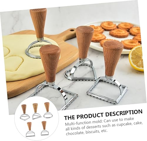 Miniatura 8 de Molde de galletas Cortador de círculo de galletas de chocolate Herramientas de chocolate Cortador de masa de pastelería Moldes de galletas para