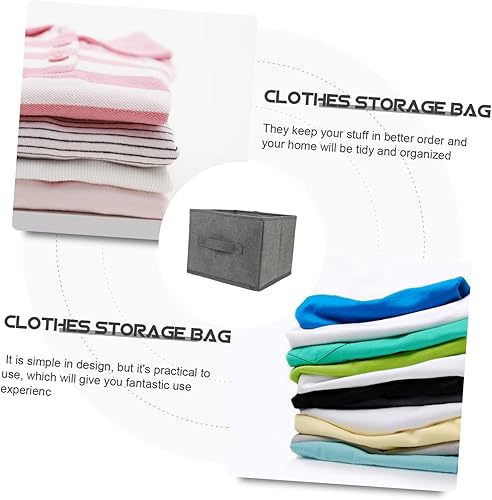 Miniatura 8 de Amosfun Bolsa de almacenamiento colgante, estantería, estantes de almacenamiento, organizador de armario, organizador de armario, cajones de ropa,