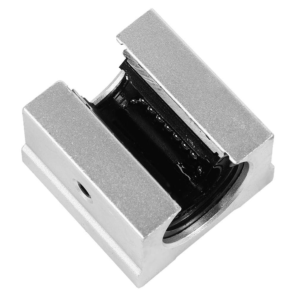 2Pcs SBR16-1000mm Axe de rail de glissière linéaire + 4Pcs SBR16UU Baring Slide Block en acier à haute teneur en carbone + alliage d'aluminium