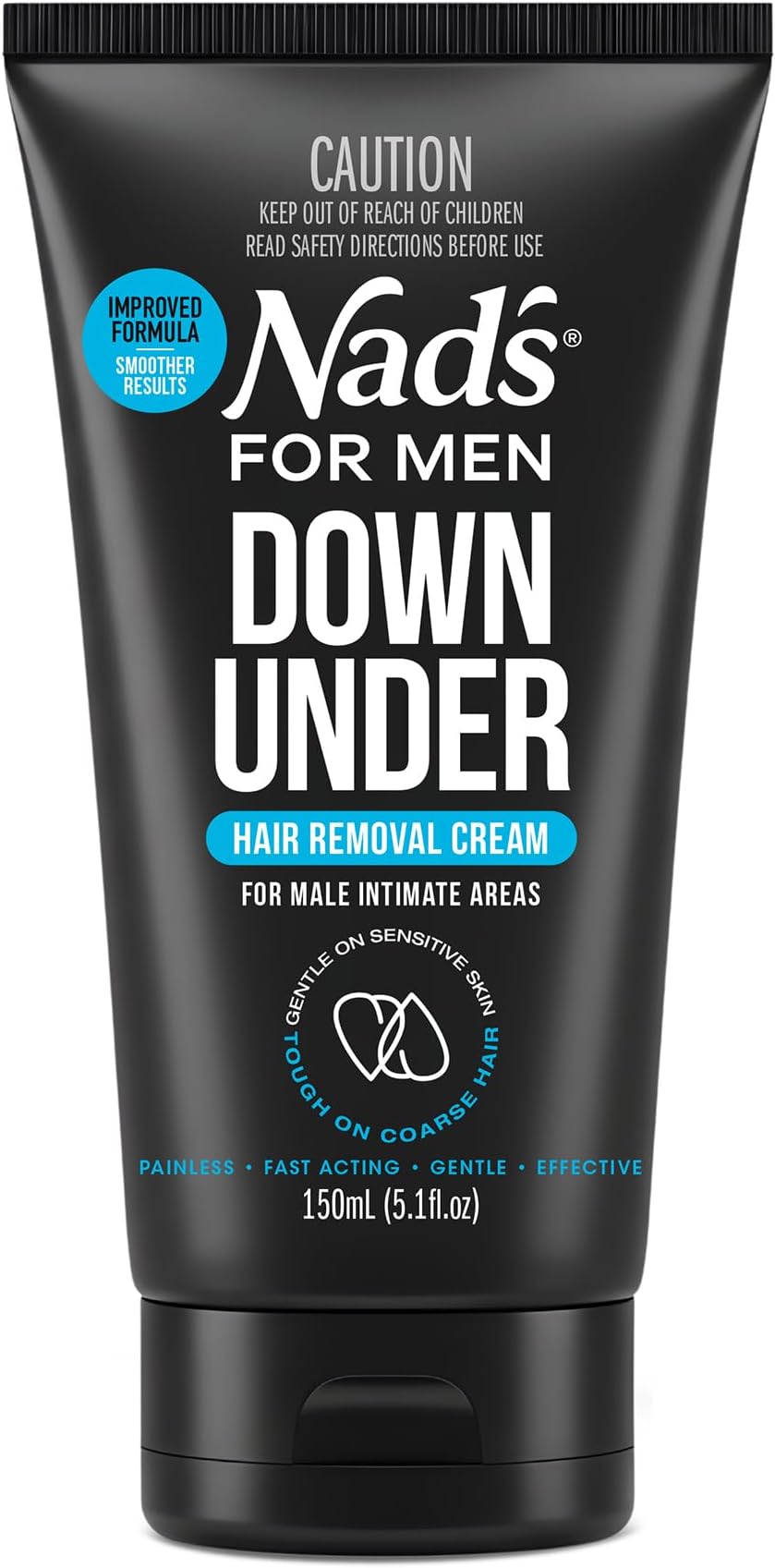 – Down Under Hair Removal Cream, Hair Removal Cream for Male Intimate Areas and Genitals, ‎All Skin Types 150 ml