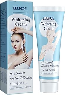 Underarm Whitening Cream,Natural Armpit Whitening Cream,Effective Body Skin Lightening & Brightening Cream for Knees, Elbows, Sensitive & Private Areas, Whitens, Nourishes, Restores Skin