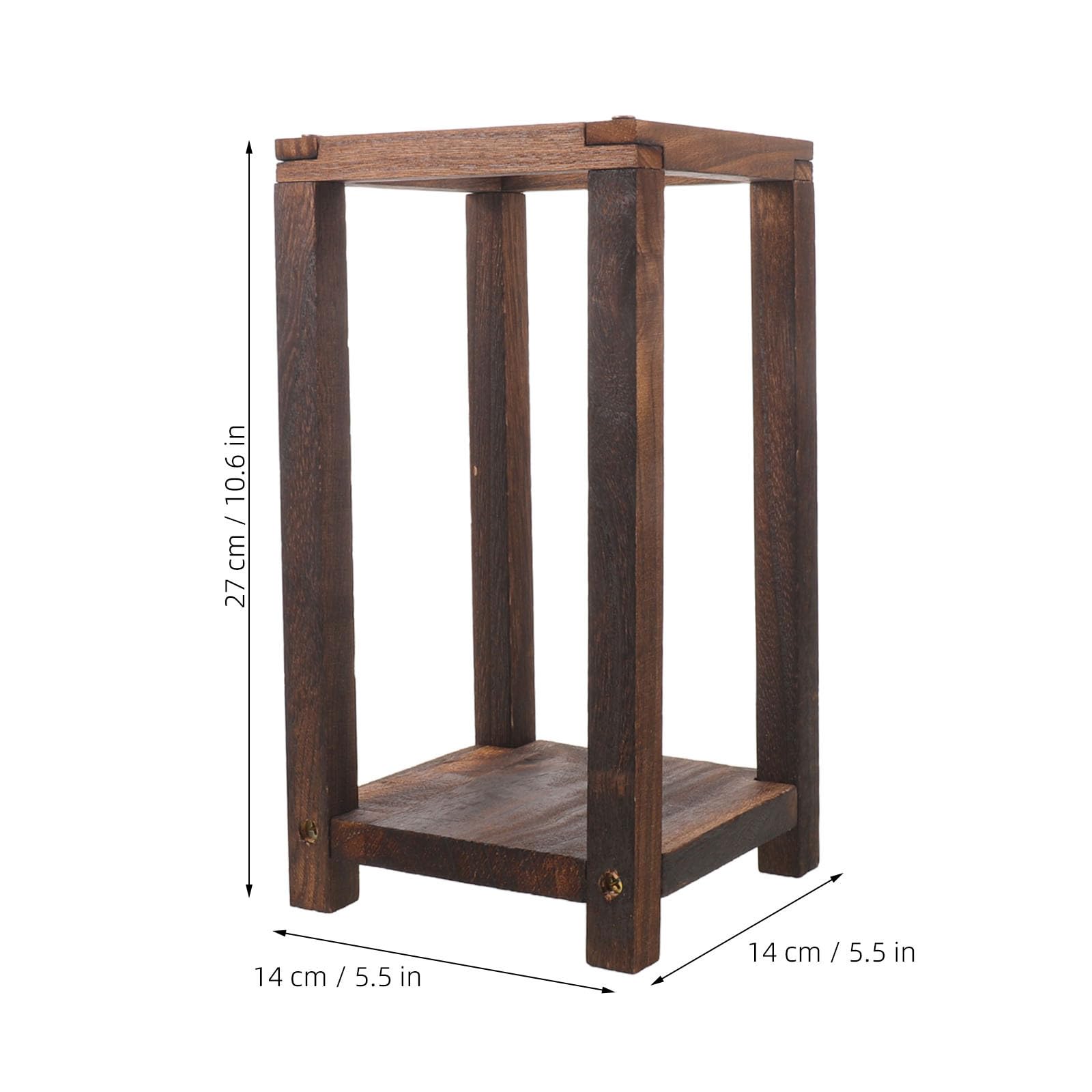SOIMISS 5 Pezzi Lanterna da Matrimonio in Legno, Centrotavola Rustico
