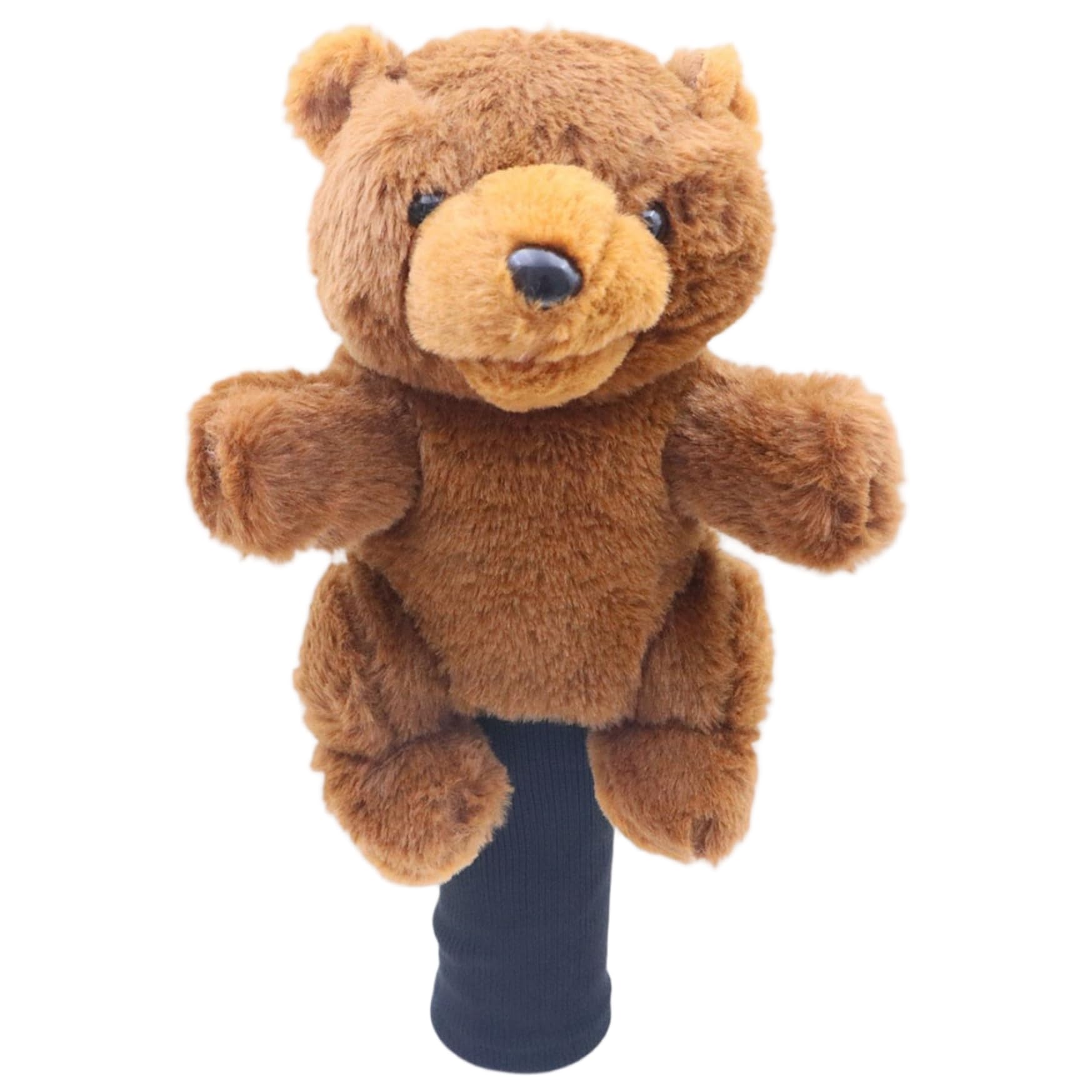 Niedliche Bären-Form-Golfclub-Kopf Cover, Plüschgröße Fahrer Headcover Schutzschützer für dekorative Golfgeschenke