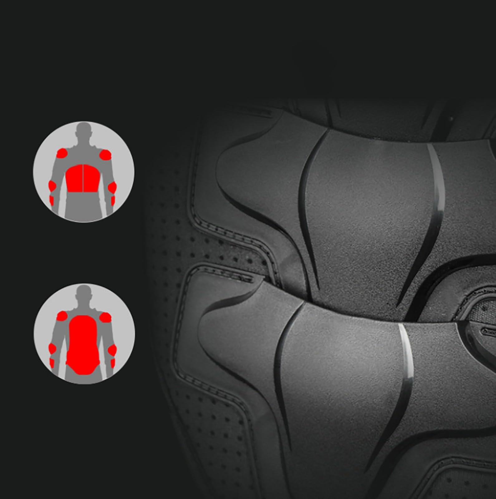 thumbnail: JUSTDOLIFE Kids Motorcross Beschermingspak 5-delig - Compleet Set Voor Jongens & Meisjes (Borst, Elleboog, Knie)