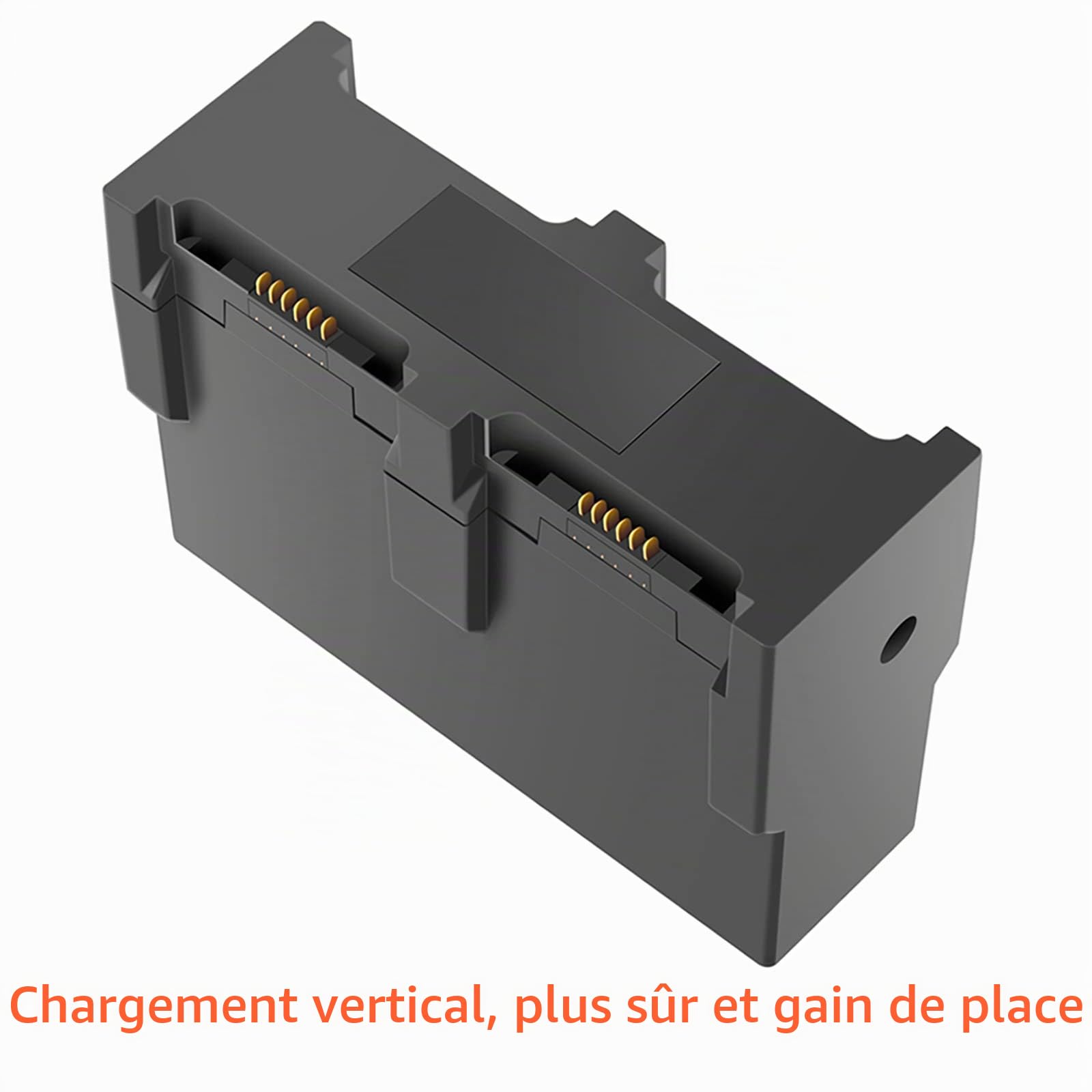 LCD Chargeur de Batterie pour DJI Spark Drone, 4 en 1 Charge 4 Piles, Station de Recharge Hub Accessoires
