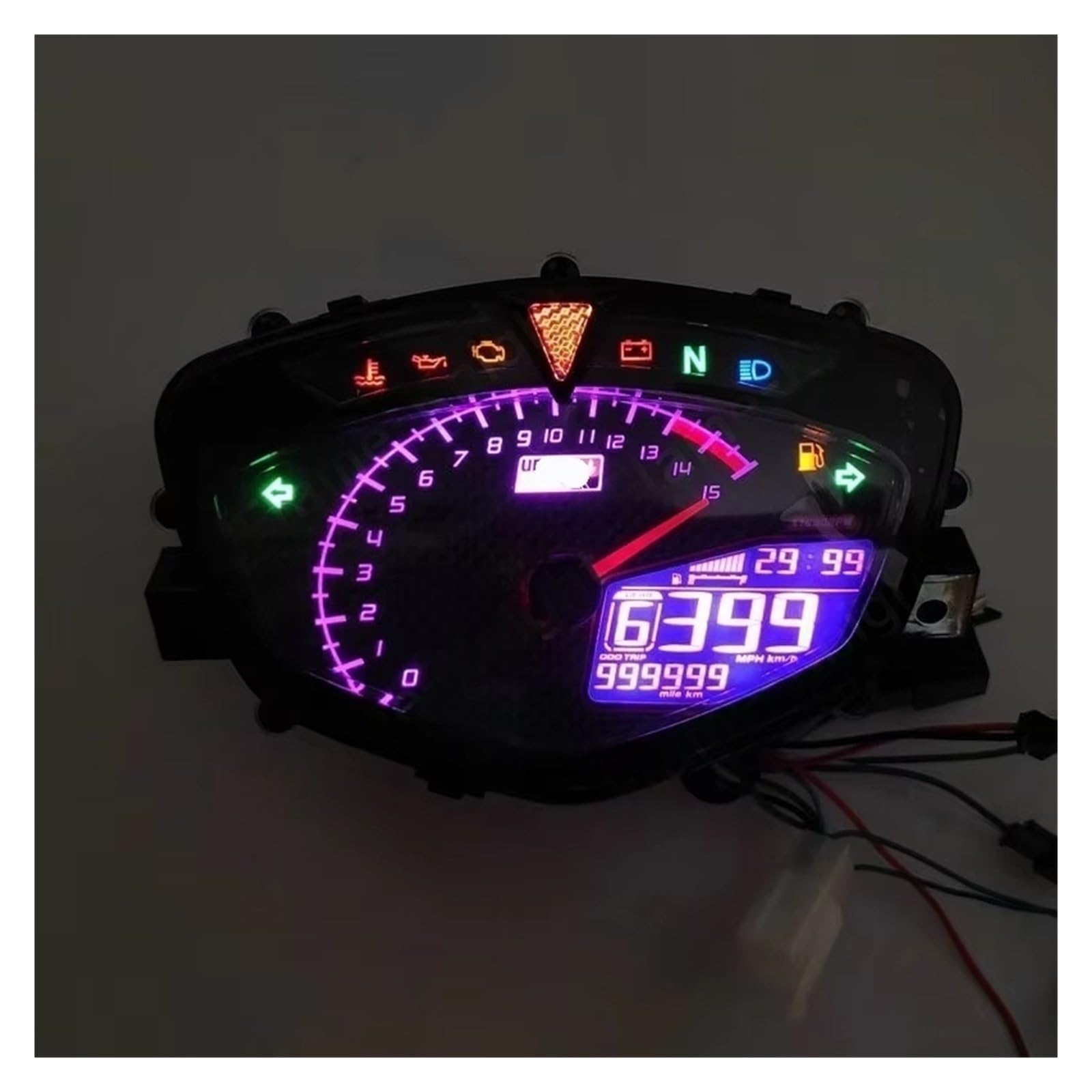 Tacómetro Digital para Motocicleta, Odómetro Y Velocímetro para Ya&maha 135 LC V1/Jupiter MX Sniper, Medidor UMA medidor