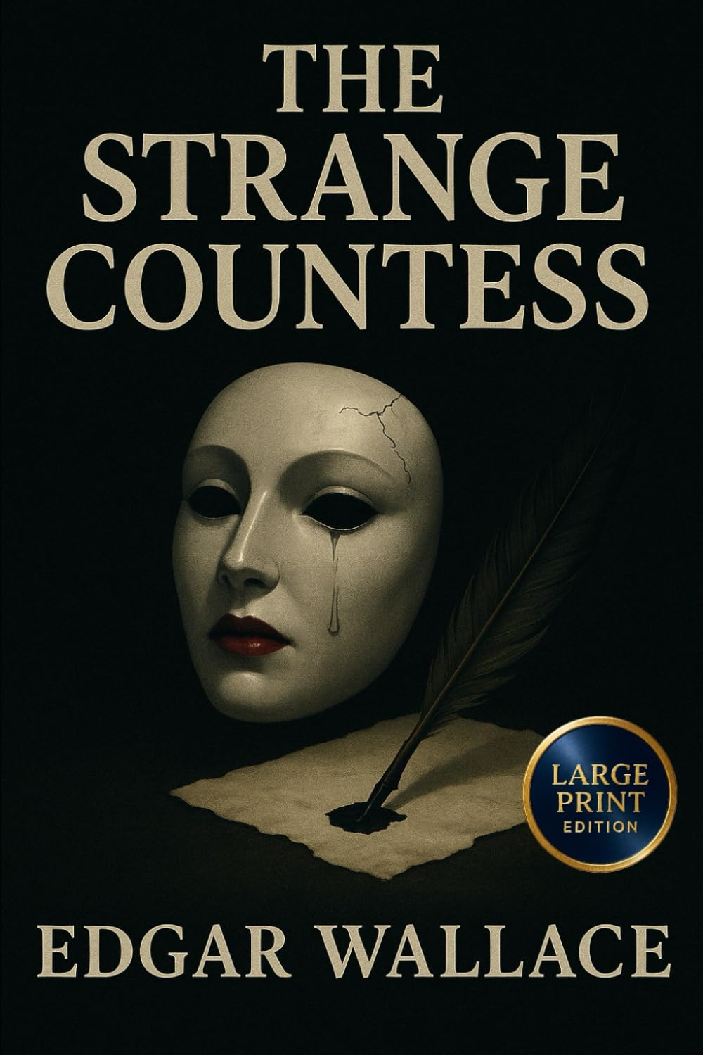 The Strange Countess (Large Print Edition): Twisting suspense and psychological mystery where a young woman uncovers danger behind elegance deception and whispers of murder