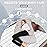 Chilling Home Pregnancy Pillow, J Shape Pregnancy Pillows for Sleeping, Body Pillow for Sleeping, Body Pillows for Adults, Maternity Pillow, with Jersry Removable Cover, Grey