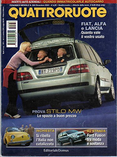 Quattroruote 566 dicembre 2002 Ford Fusion 1.4 TDCi Zetec-Alfa Romeo 147 GTA