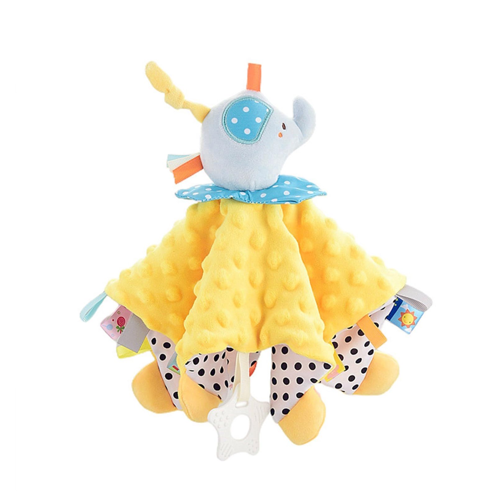 carotoe Baby Appease Towel Small Comforting Blanket Lovely Animal Soothing Doll Toddler Comforter Pacify Soother Toy Infant Soothing Comfort Toy