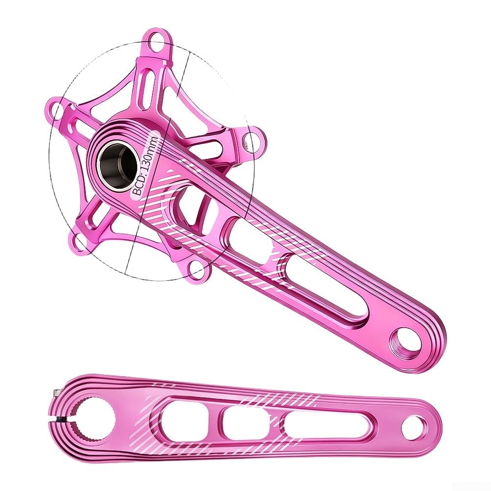 Juego Bielas 5 Brazos 170mm Eje Cromoly Negro