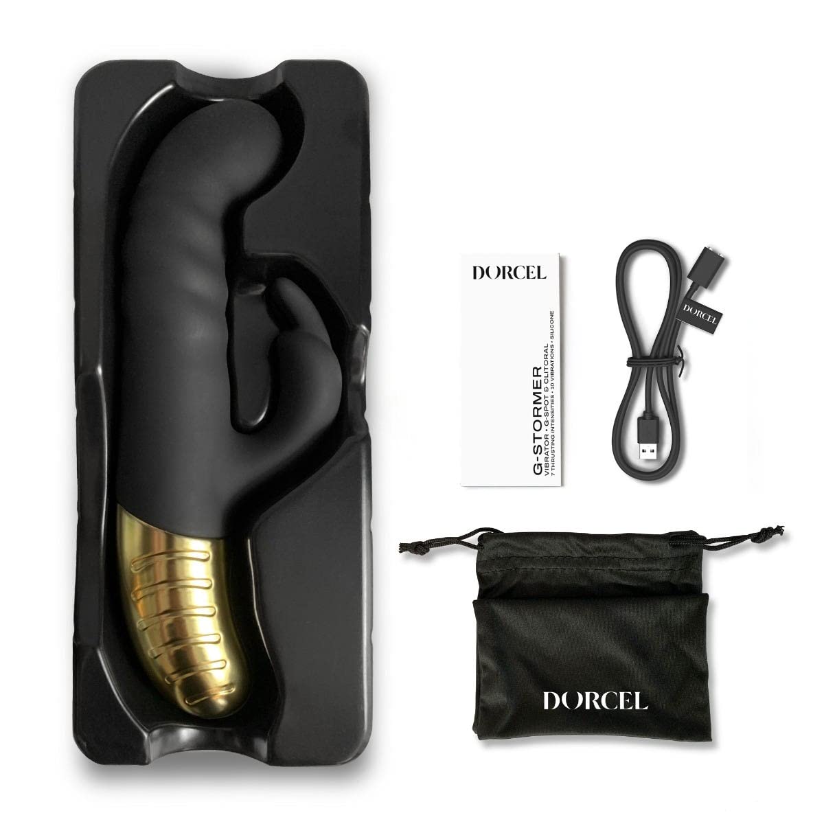 Amazon.com: Dorcel G-Stormer Thrusting G Spot Rabbit : Health & Household