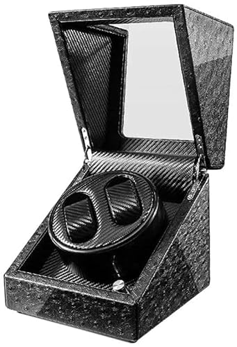 AITEKODVG Caja de Relojes Vitrina de Almacenamiento de Motor silencioso con luz LED - 3 Estilos para Elegir