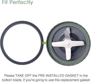 2-Pack NutriBullet Replacement Parts Extractor Blade Fits NutriBullet 600w Pro 900w Blender