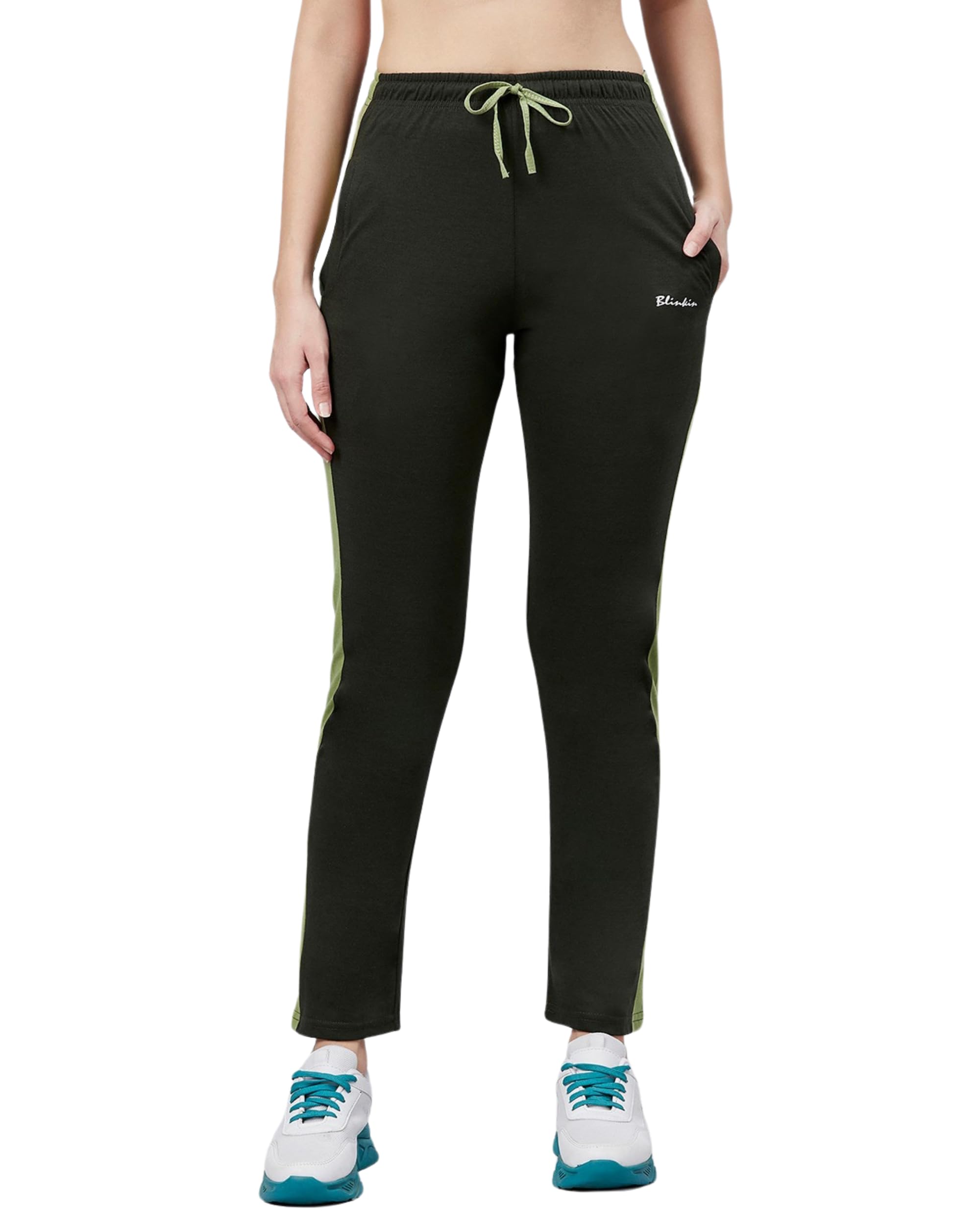 blinkin Women High Rise Cotton Pajamas | The Ultimate Relaxed Fit Track Pants, Lower : Ideal Tracks For Night Wear & Comfort Wear(track-905)-picture-10