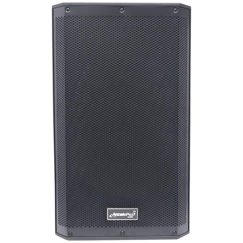ANTAKIPRO AP-15DSP 15-inch Professional Two Way Active Loudspeaker XLR, RCA, USB and Bluetooth Input Capability with DSP Digital Signal Processors
