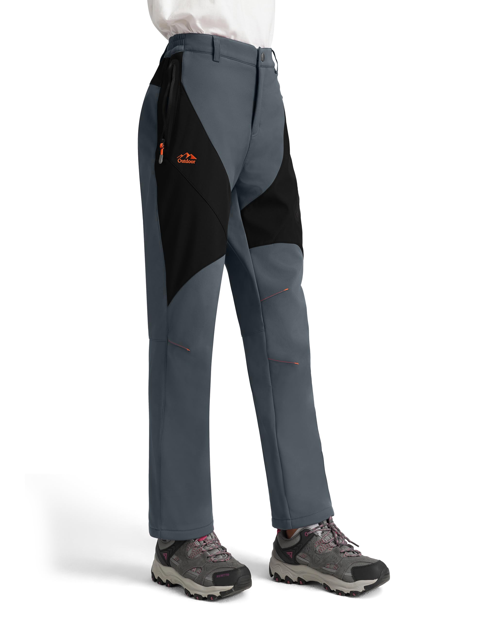 Pantalones de invierno con forro polar para mujer, impermeables, cortavientos, cálidos, de esquí, de snowboard, de trekking