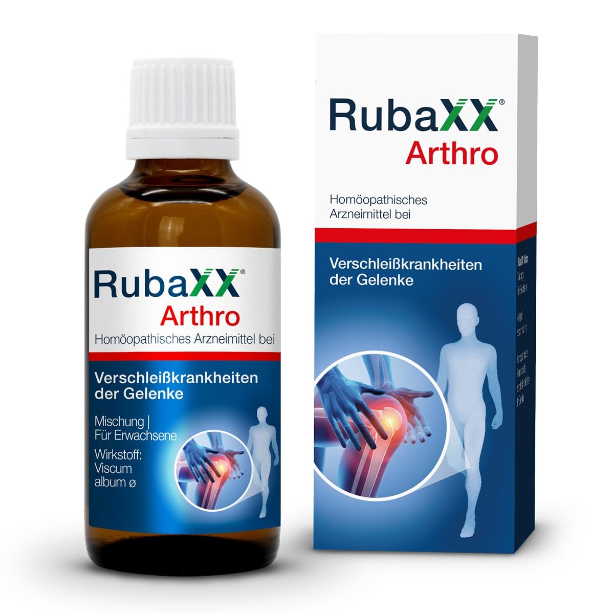 RubaXX Arthro [100ml] - Natürliches Arzneimittel speziell bei Arthrose - Kniearthrose, Hüftarthrose, Fingergelenksarthrose, Handgelenksarthrose