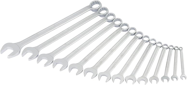 Draper 3040 S14AF Elora Long Imperial Combination Spanner Set, 14 Pieces