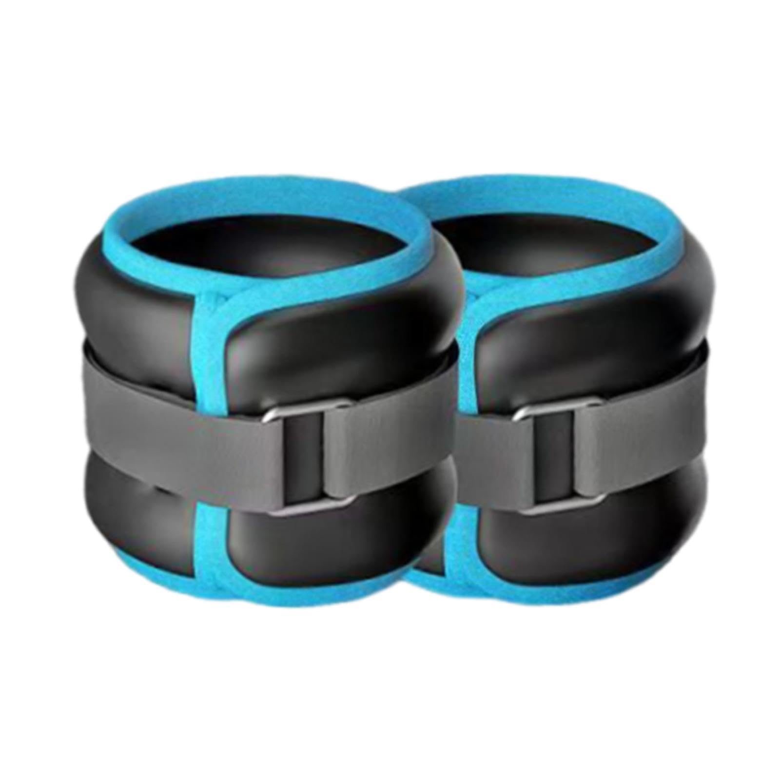 KESOTO 2 Piezas Pesas para Tobillos Lastres para Piernas Pesas para Brazos Y Correas Ajustables con Diseño Versátil para añadir Resistencia Adicional a Cual