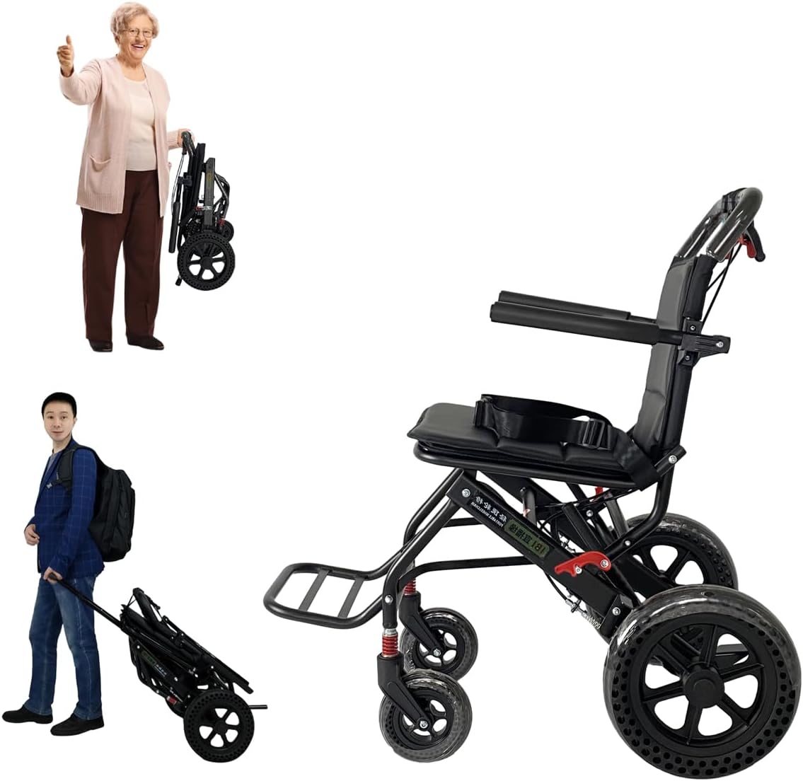 Portable Folding Wheelchairs, Adult Wheelchairs, Ultra