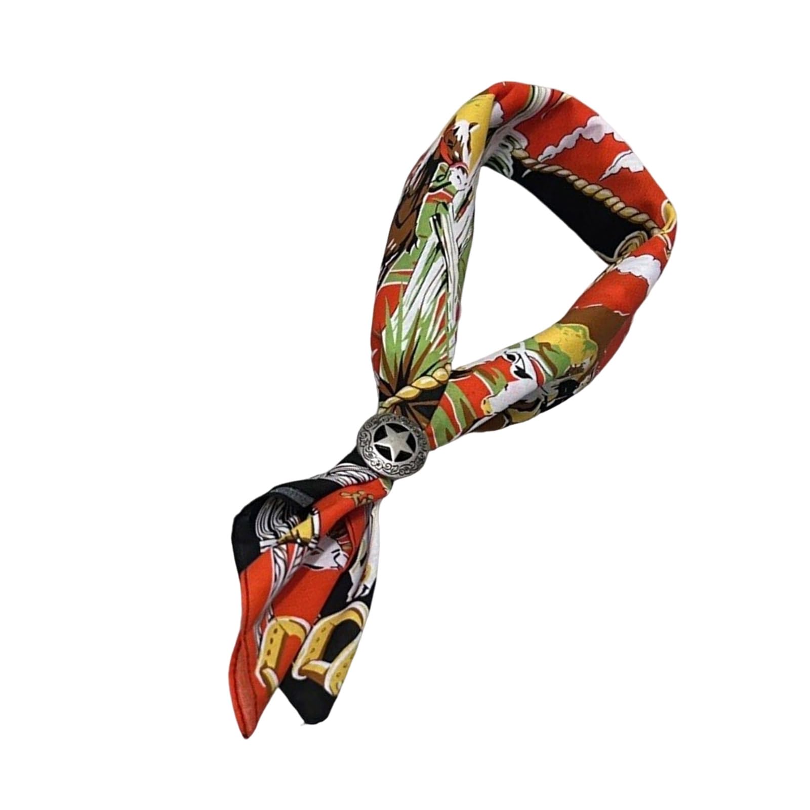 Ekoama Hip Hop Durag Bandana Doo Rag Head Scarf for Women Men Square Turban Head Scarf Punk Head