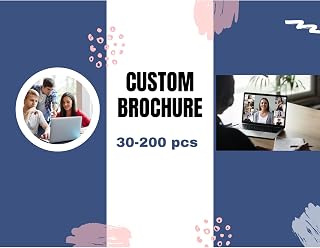 Custom Brochure for Small Busienss, 8.5 * 11 in(Unfolded Size), 30-200 pcs, Upload Your Design
