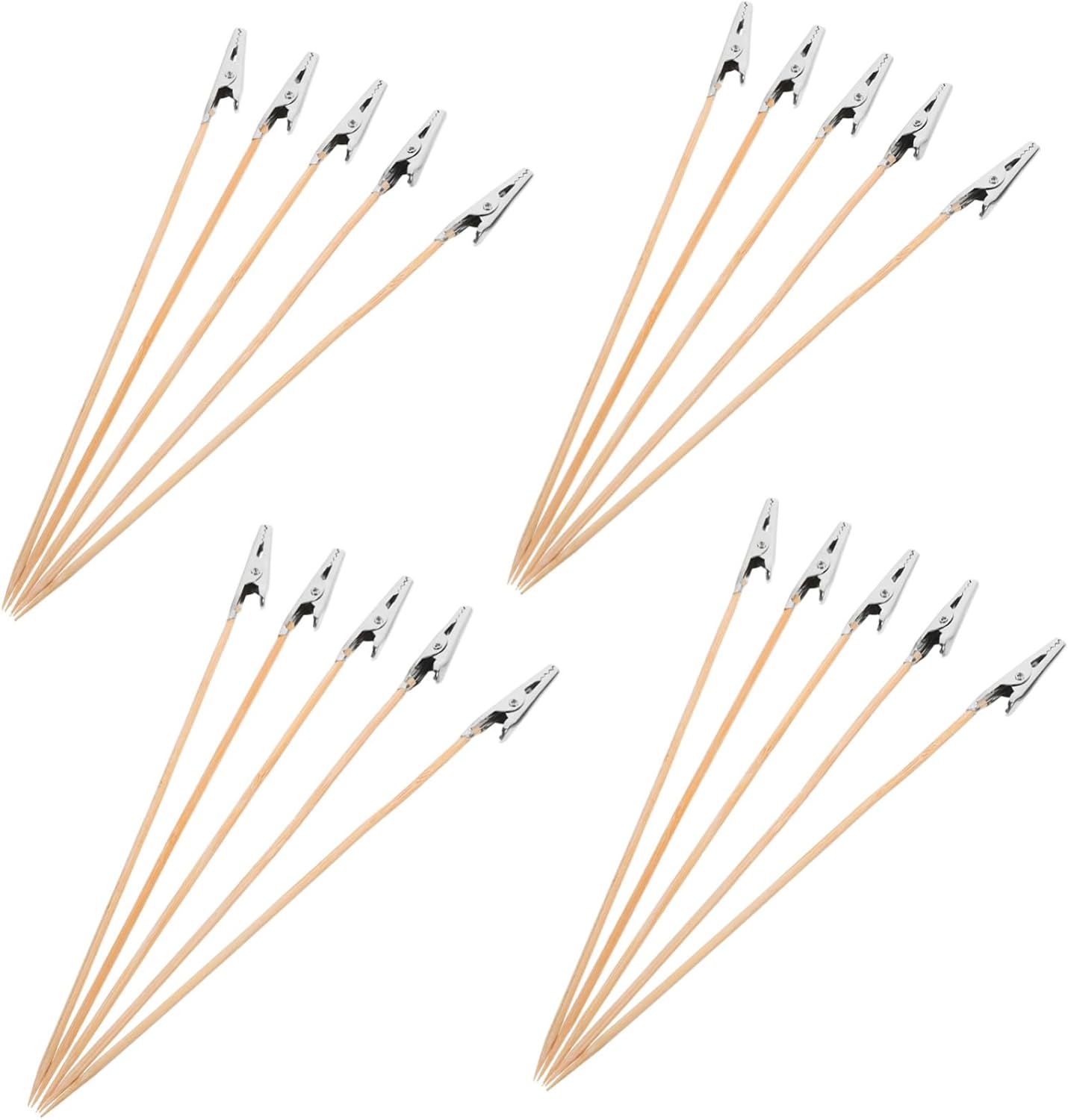 20Pcs Model Painting Alligator Clip Sticks for Hobby Modeling DIY